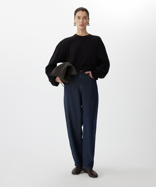 JNBY（ジェーエヌビーワイ）の「Sculpted Motion Wire Top / ワイヤートップス（Tシャツ/カットソー・レディース・ホワイト/グレー・36/34）」の13枚目の写真