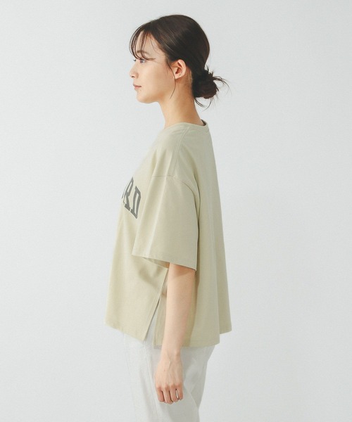 セール】ヘビロッTEEワイドプリント半袖/289396（Tシャツ