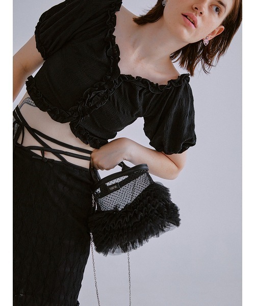 FURFUR（ファーファー）の「ランジェリーIラインスカート（スカート