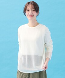 ANY（エニィ）の「メッシュニットプルオーバー（ニット/セーター）」