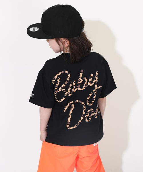 BABYDOLL(ベビードール)の「【綿100%】 親子お揃い ヒョウ柄ポケットTシャツ 0543K(Tシャツ/カットソー・キッズ・ブラック/ピンク系その他7/ホワイト・90cm/110cm/120cm/100cm/130cm/140cm/80cm/150cm)」の11枚目の写真