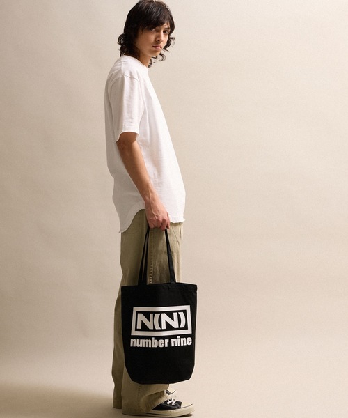 N(N) number nine CANVAS TOTE BAG / エヌエヌ ナンバーナイン
