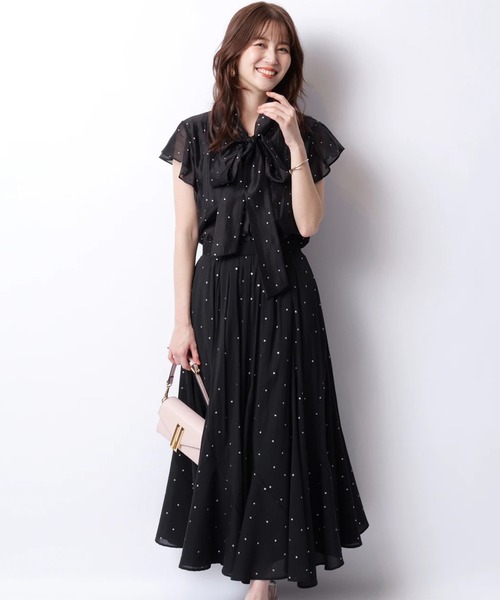 JUSGLITTY(ジャスグリッティー)の「プチハートエスカルゴスカート(スカート・レディース・ライトブルー/ピンク系その他5/ブラック・0/1/2)」の12枚目の写真