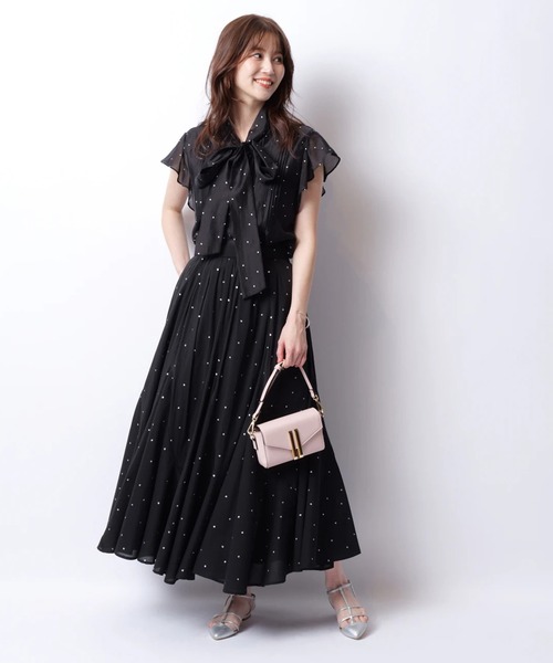 JUSGLITTY(ジャスグリッティー)の「プチハートエスカルゴスカート(スカート・レディース・ライトブルー/ピンク系その他5/ブラック・0/1/2)」の13枚目の写真