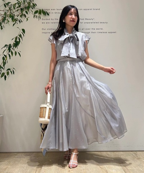 JUSGLITTY（ジャスグリッティー）の「プチハートエスカルゴスカート