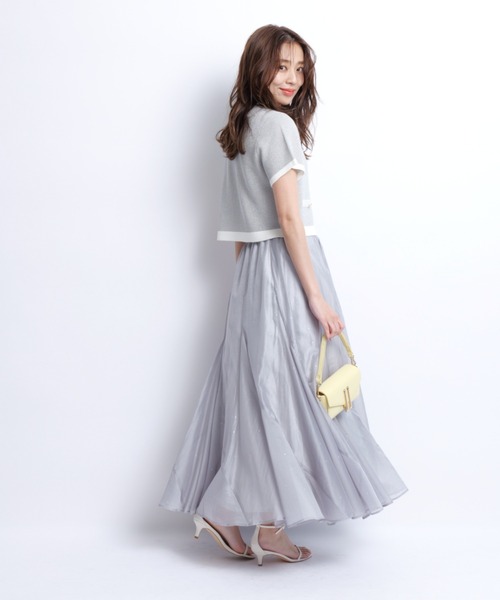 JUSGLITTY(ジャスグリッティー)の「プチハートエスカルゴスカート(スカート・レディース・ライトブルー/ピンク系その他5/ブラック・0/1/2)」の5枚目の写真