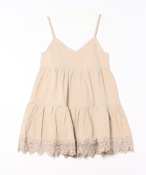 apres jour clair（アプレジュールクレア）の「【apres jour clair】コットンレースキャミチュニック（チュニック・レディース・ベージュ/オフホワイト・フリー/X-LARGE）」の9枚目の写真