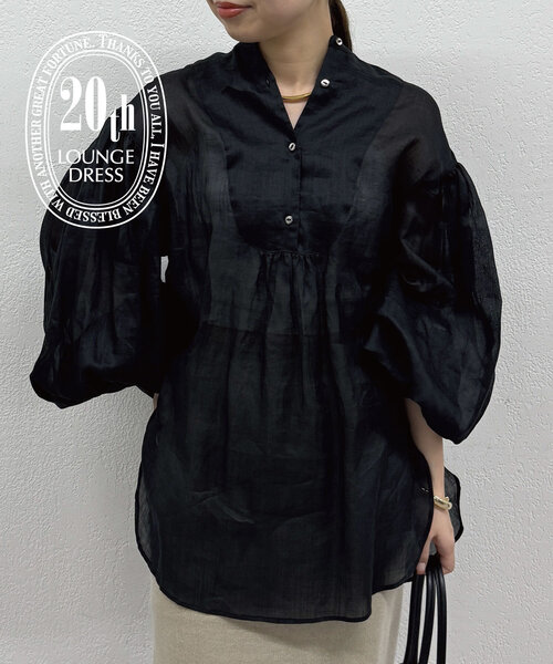 Loungedress - 専用　【Loungedress】チュニックシャツ セール】コットンレースチュニック（シャツ/ブラウス