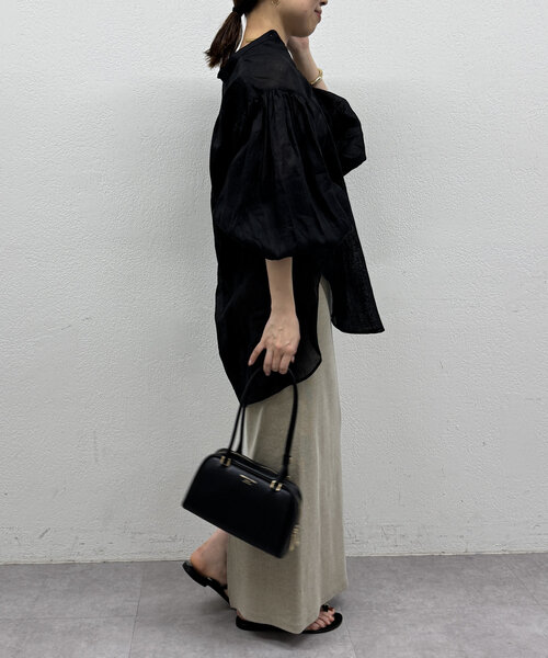 LOUNGEDRESS（ラウンジドレス）の「20thリネンギャザーチュニック 