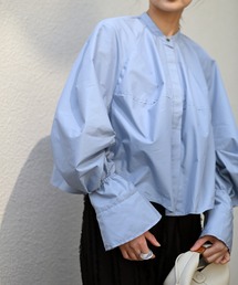 Marient（マリエント）の「キャンディスリーブコットンBL（シャツ/ブラウス）」