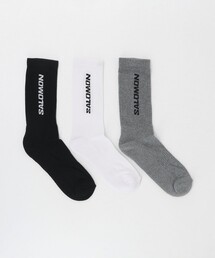 ＜Salomon＞ EVERYDAY CREW 3パック ソックス