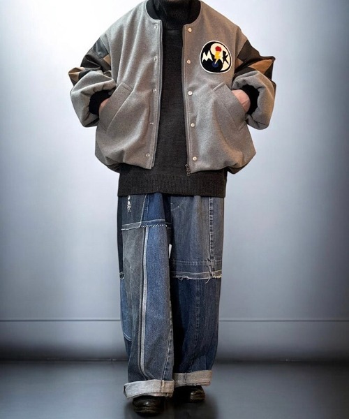 masterkey(マスターキー)の「mp13641-GRAND CANYON デニムビックパンツ(デニムパンツ・メンズ・ブルー系その他/ブラック・FREE)」の7枚目の写真