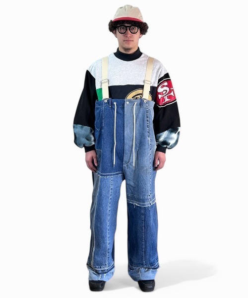 masterkey(マスターキー)の「mp13641-GRAND CANYON デニムビックパンツ(デニムパンツ・メンズ・ブルー系その他/ブラック・FREE)」の9枚目の写真