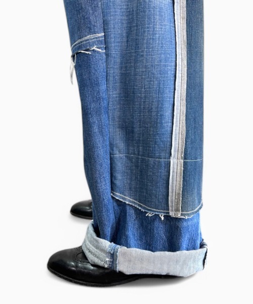 masterkey(マスターキー)の「mp13641-GRAND CANYON デニムビックパンツ(デニムパンツ・メンズ・ブルー系その他/ブラック・FREE)」の12枚目の写真