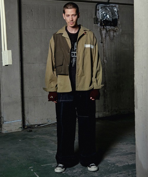 masterkey(マスターキー)の「mp13641-GRAND CANYON デニムビックパンツ(デニムパンツ・メンズ・ブルー系その他/ブラック・FREE)」の14枚目の写真