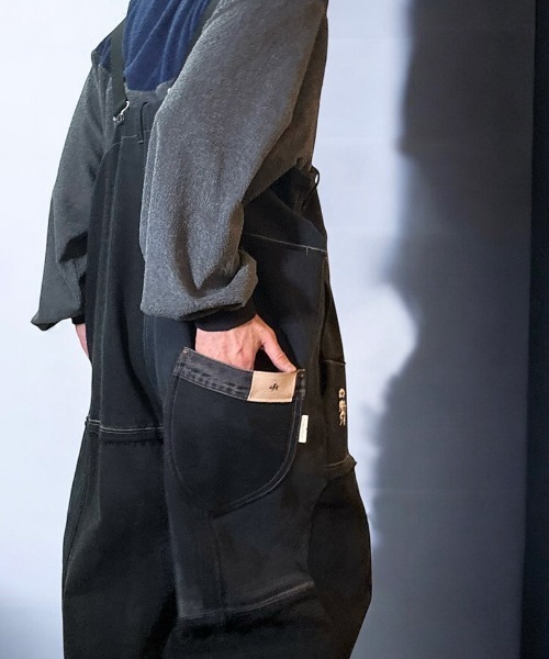 masterkey(マスターキー)の「mp13641-GRAND CANYON デニムビックパンツ(デニムパンツ・メンズ・ブルー系その他/ブラック・FREE)」の16枚目の写真