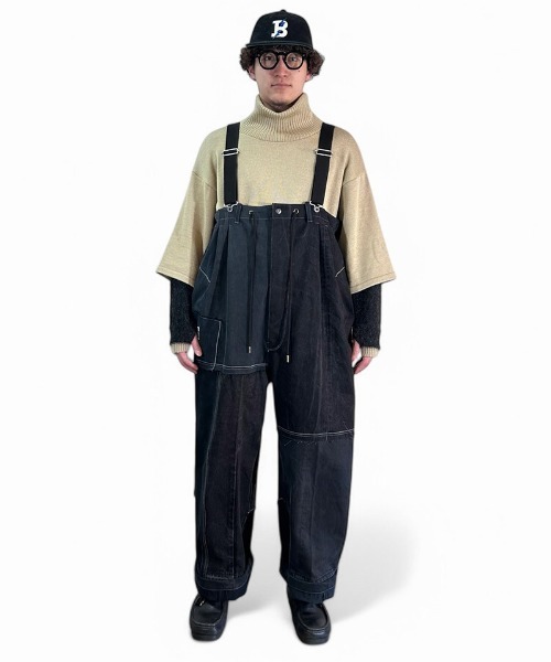 masterkey(マスターキー)の「mp13641-GRAND CANYON デニムビックパンツ(デニムパンツ・メンズ・ブルー系その他/ブラック・FREE)」の18枚目の写真