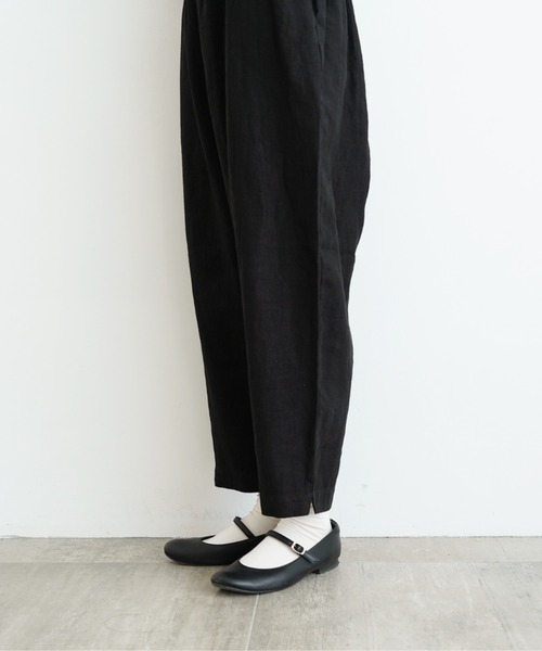 オローネ　バルーンロングパンツ リネン オローネ バルーンパンツ リネン ナチュラル 20%OFF】オローネ