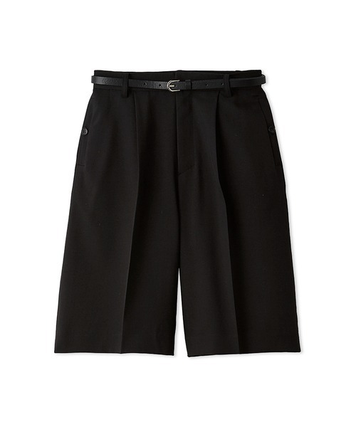 SNIDEL（スナイデル）の「ベルティッドハーフパンツ（その他パンツ・レディース・ブラック/ホワイト/グレー・0/1）」の15枚目の写真