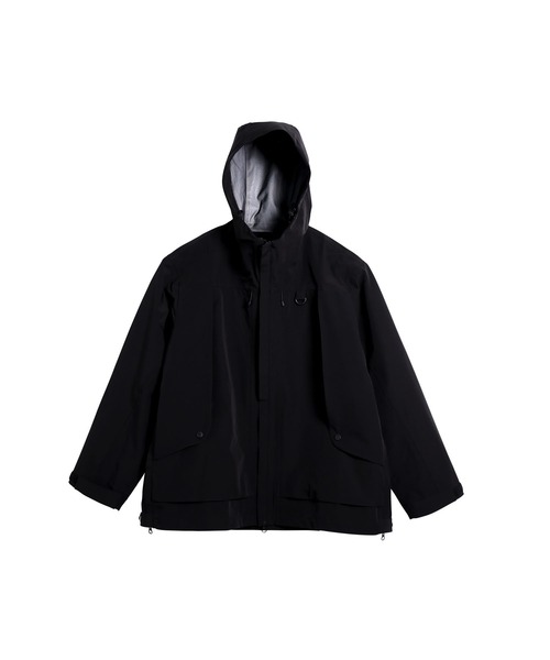 S'more(スモア)の「3L Nylon mountain jacket(マウンテンパーカー・レディース・ブラック/ブラウン・MEDIUM/LARGE/X-LARGE)」の3枚目の写真