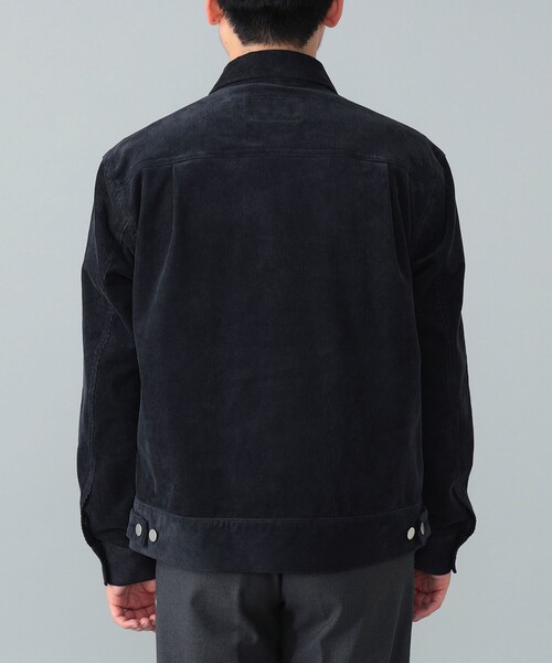 BEAMS F（ビームスエフ）の「Jeanik / コーデュロイ 2ndタイプ ブルゾン（ブルゾン・メンズ・ブラック/ベージュ・LARGE/MEDIUM/SMALL）」の10枚目の写真