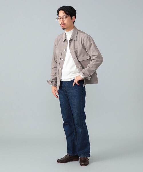 BEAMS F（ビームスエフ）の「Jeanik / コーデュロイ 2ndタイプ ブルゾン（ブルゾン・メンズ・ブラック/ベージュ・LARGE/MEDIUM/SMALL）」の18枚目の写真