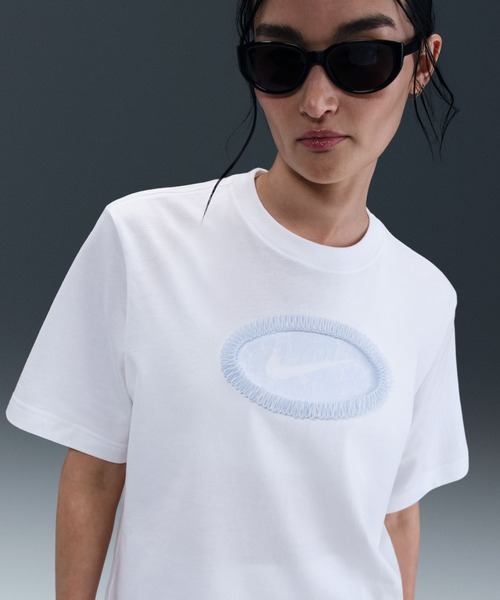 NIKE（ナイキ）の「ナイキ NIKE ナイキ  NSW HYPER FEMME S/S Tシャツ（Tシャツ/カットソー・レディース・ホワイト・S/M/L/XL）」の10枚目の写真