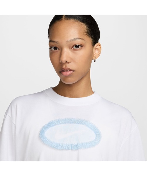 NIKE（ナイキ）の「ナイキ NIKE ナイキ  NSW HYPER FEMME S/S Tシャツ（Tシャツ/カットソー・レディース・ホワイト・S/M/L/XL）」の8枚目の写真