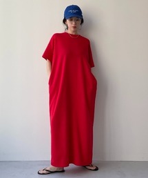 ワンピース（レッド/赤色系・半袖）ファッション通販 - ZOZOTOWN