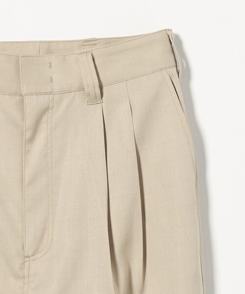 CITEN（シテン）の「＜CITEN＞リラックスフィットスラックス（スラックス・レディース・ベージュ/ブラック・M/S）」の10枚目の写真