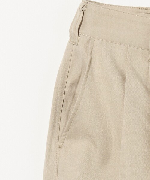 CITEN（シテン）の「＜CITEN＞リラックスフィットスラックス（スラックス・レディース・ベージュ/ブラック・M/S）」の11枚目の写真