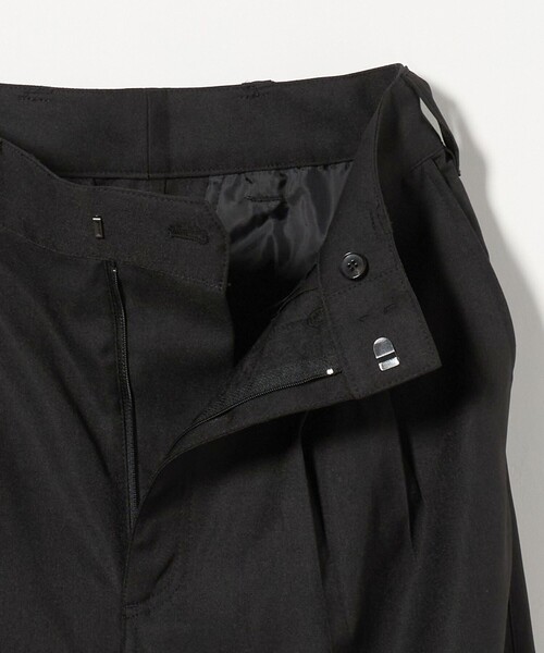 CITEN（シテン）の「＜CITEN＞リラックスフィットスラックス（スラックス・レディース・ベージュ/ブラック・M/S）」の6枚目の写真