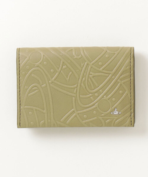 ORBプレート スリムカードホルダー TANGLED ORB LEATHER-FLAP CARD HOLDER（カードケース