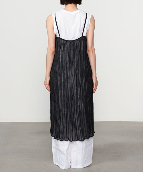 Bshop(ビショップ)の「eunoia | キャミソールワンピース WOMEN(ワンピース・レディース・ブラック・ONE)」の9枚目の写真