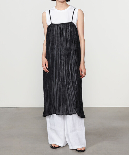 Bshop(ビショップ)の「eunoia | キャミソールワンピース WOMEN(ワンピース・レディース・ブラック・ONE)」の10枚目の写真