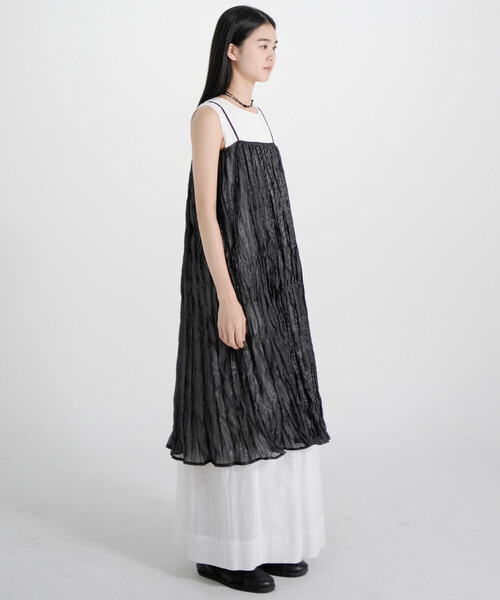 Bshop(ビショップ)の「eunoia | キャミソールワンピース WOMEN(ワンピース・レディース・ブラック・ONE)」の11枚目の写真