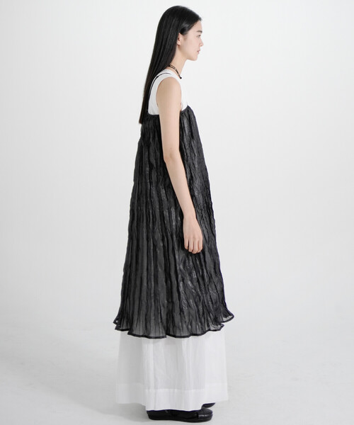 Bshop(ビショップ)の「eunoia | キャミソールワンピース WOMEN(ワンピース・レディース・ブラック・ONE)」の12枚目の写真