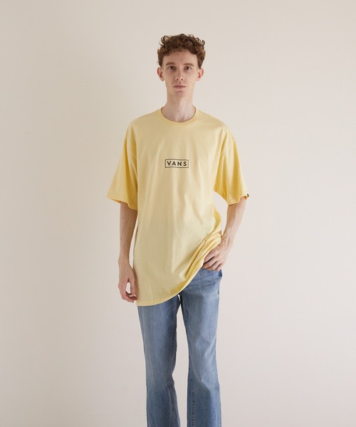 B'day（ビーデイ）の「VANS】VN0A5E81 MN CLASSIC EASY BOX SS Tシャツ（Tシャツ/カットソー・メンズ・イエロー・SMALL/LARGE）」の2枚目の写真