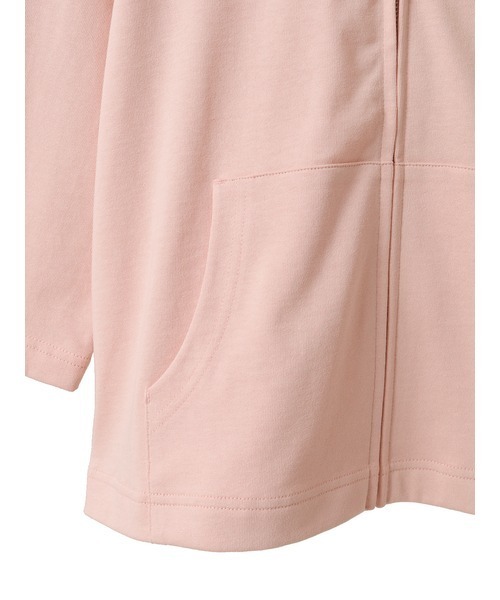 PINK HOUSE(ピンクハウス)の「あじさいグラデーションロゴアップリケパーカー(パーカー・レディース・アイボリー/ピンク/ミント/ネイビー・MEDIUM/LARGE)」の10枚目の写真