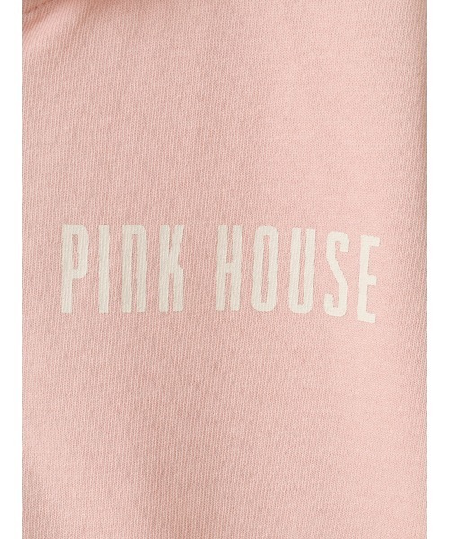 PINK HOUSE(ピンクハウス)の「あじさいグラデーションロゴアップリケパーカー(パーカー・レディース・アイボリー/ピンク/ミント/ネイビー・MEDIUM/LARGE)」の11枚目の写真
