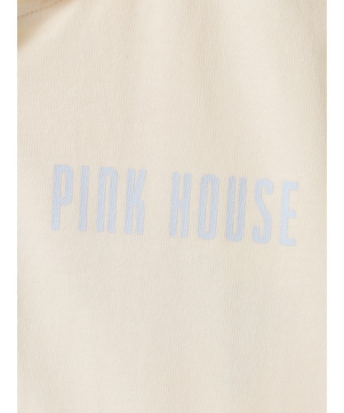 PINK HOUSE(ピンクハウス)の「あじさいグラデーションロゴアップリケパーカー(パーカー・レディース・アイボリー/ピンク/ミント/ネイビー・MEDIUM/LARGE)」の13枚目の写真