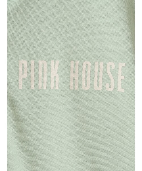PINK HOUSE(ピンクハウス)の「あじさいグラデーションロゴアップリケパーカー(パーカー・レディース・アイボリー/ピンク/ミント/ネイビー・MEDIUM/LARGE)」の15枚目の写真