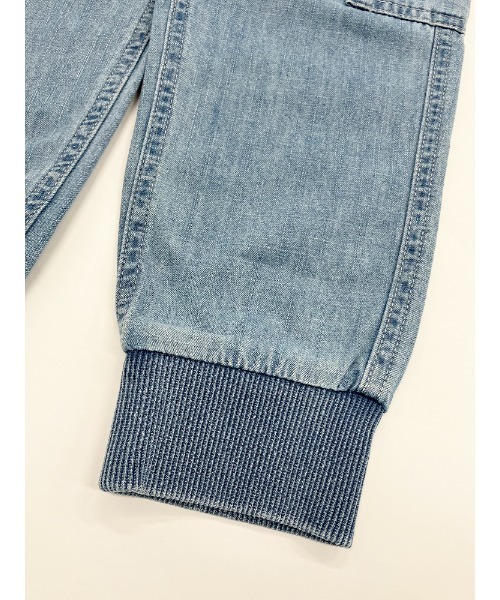 Catchup（ケチャップ）の「【Catchup】ライトオンスデニムスリムカーゴパンツ（デニムパンツ・キッズ・ネイビー/ブルー・110㎝/120㎝/130㎝/140㎝/150cm/100㎝）」の6枚目の写真