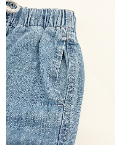 Catchup（ケチャップ）の「【Catchup】ライトオンスデニムスリムカーゴパンツ（デニムパンツ・キッズ・ネイビー/ブルー・110㎝/120㎝/130㎝/140㎝/150cm/100㎝）」の8枚目の写真