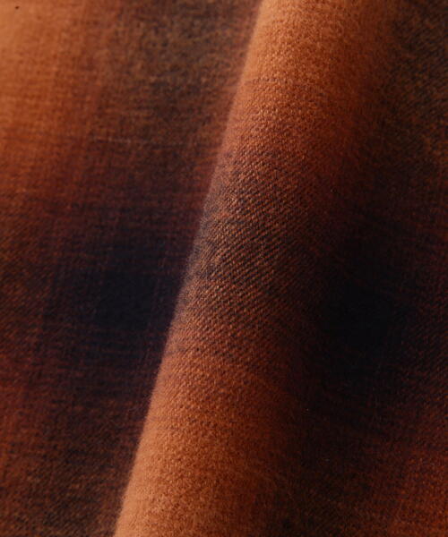 schott（ショット）の「Schott/ショット/OMBRE CHECK FLANNEL LS SHIRT/オンブレチェック フランネルシャツ（シャツ/ブラウス・メンズ・ブラウン/ブラック・2XL/XL/L/M）」の17枚目の写真