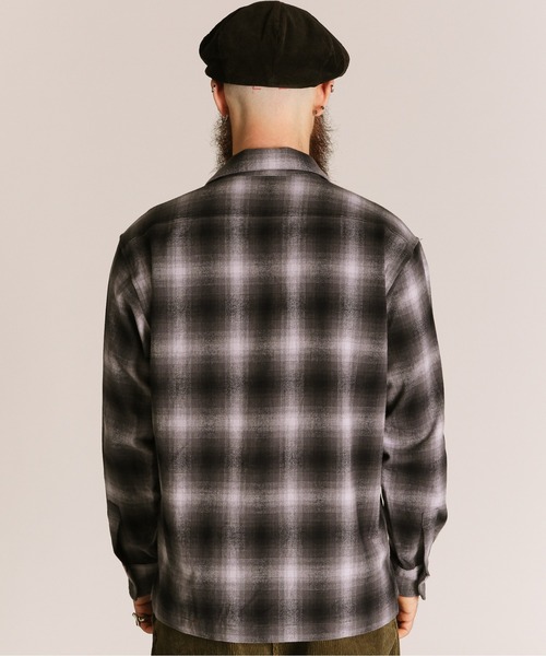 Schott/ショット/OMBRE CHECK FLANNEL LS SHIRT/オンブレ