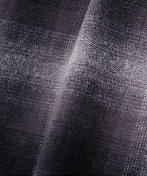 schott（ショット）の「Schott/ショット/OMBRE CHECK FLANNEL LS SHIRT/オンブレチェック フランネルシャツ（シャツ/ブラウス・メンズ・ブラウン/ブラック・2XL/XL/L/M）」の13枚目の写真