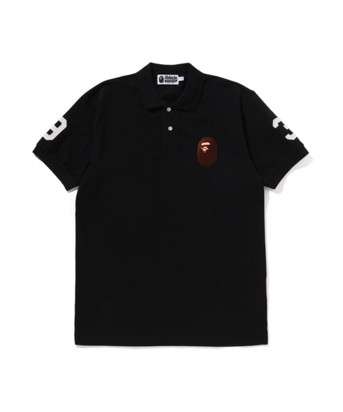 LARGE APE HEAD POLO BAPEC（ポロシャツ）｜A BATHING APE（ア