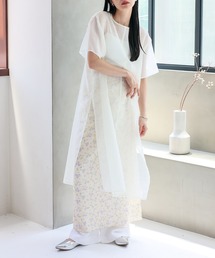 No Rule No Line | シアーワンピース シアーロングスリットワンピ(ワンピース)