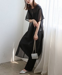 No Rule No Line | シアーワンピース シアーロングスリットワンピ(ワンピース)